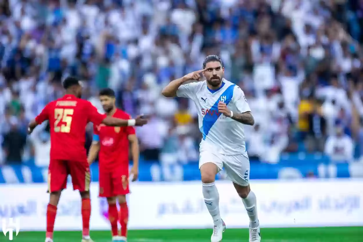 فوز الهلال السعودي على الوداد المغربي 