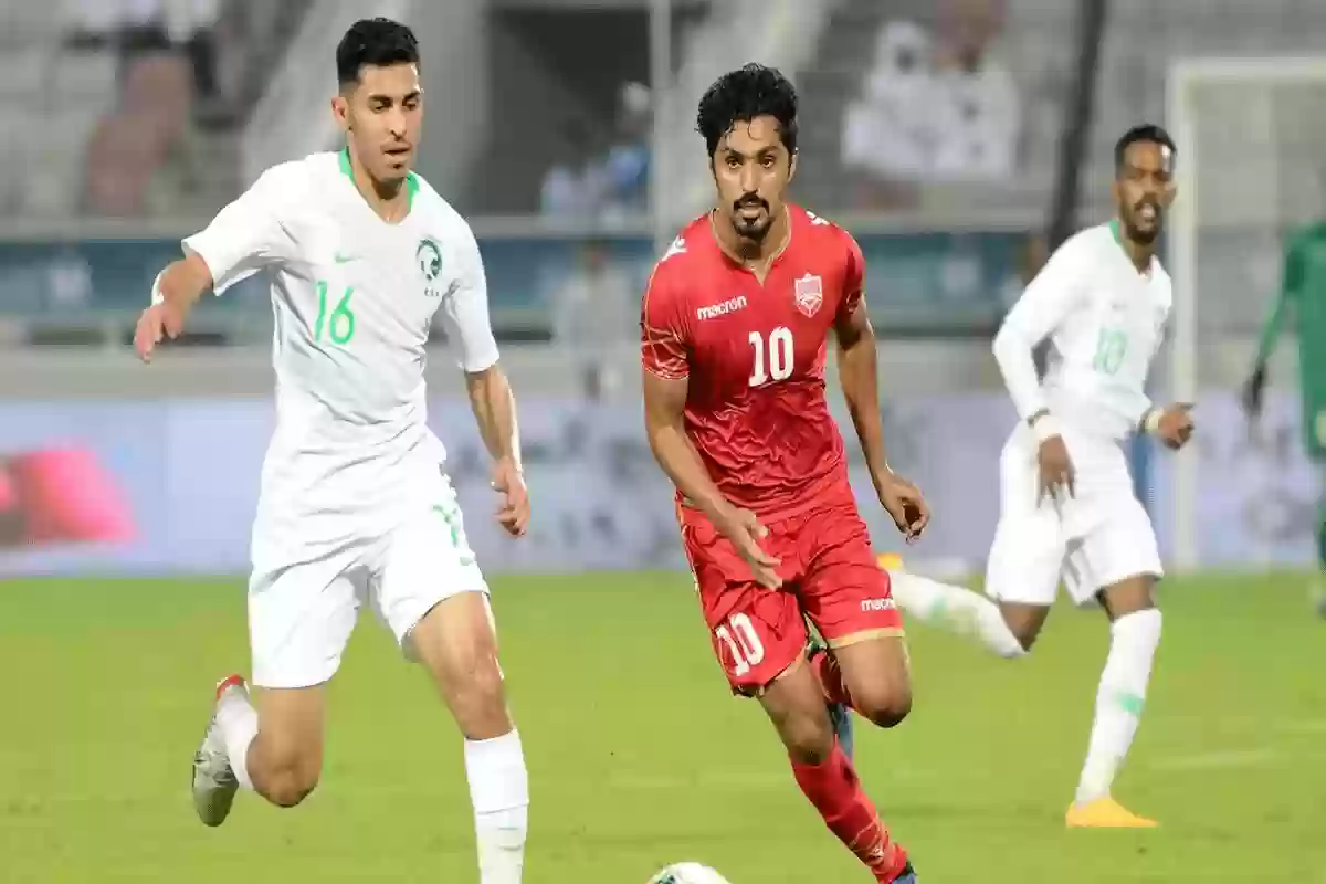 مباراة نارية تجمع بين المنتخب السعودي VS البحرين بكأس الخليج العربي 26