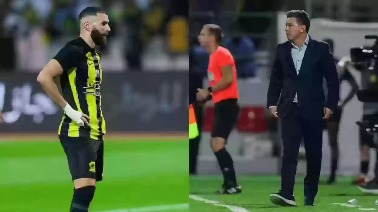 بنزيما يثير حيرة جمهور الاتحاد